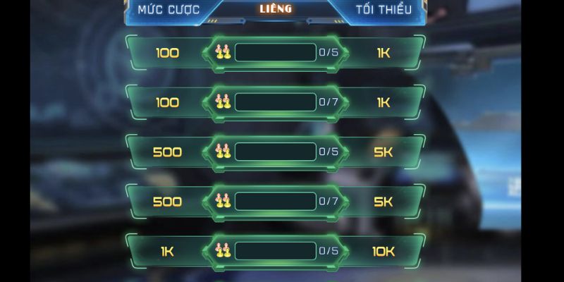 Hướng dẫn tham gia game bài Liêng online đơn giản